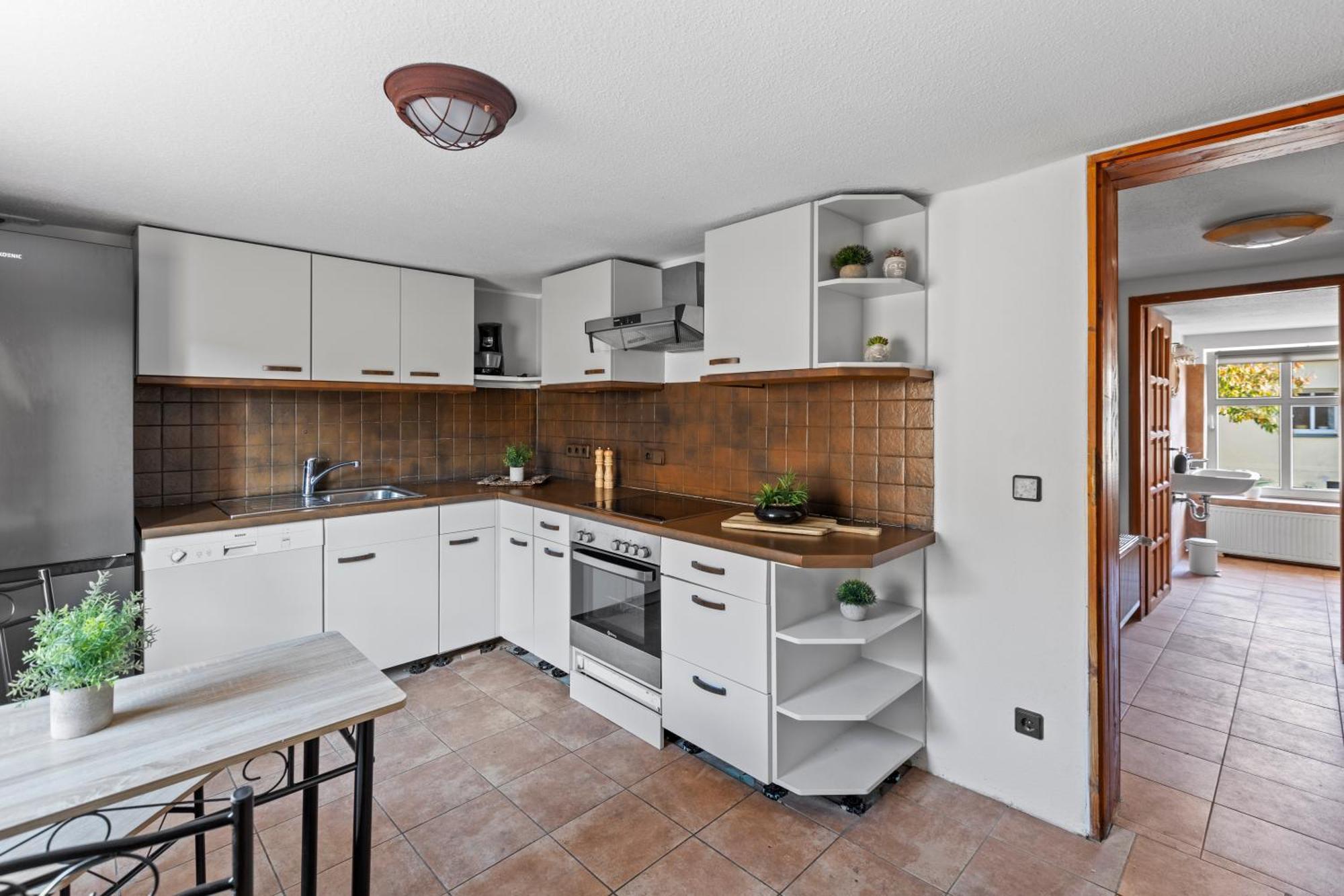 Trebbin Sabina Monteurwohnung I 75 Zoll Tv I Kueche I Bad I Backofen I מראה חיצוני תמונה